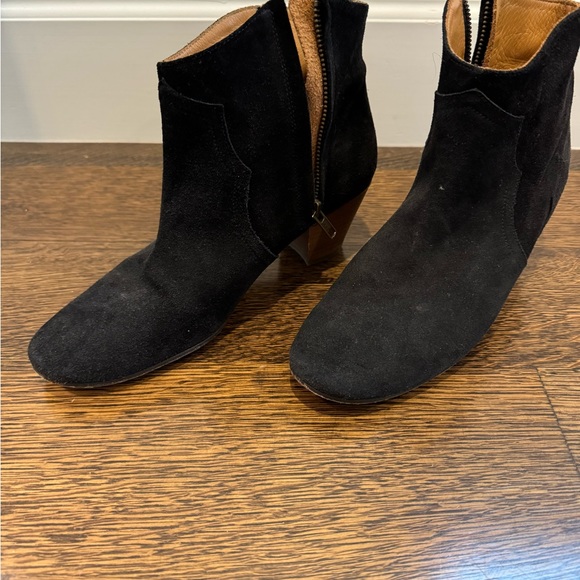 Isabel marant black suede booties - Picture 2 of 5